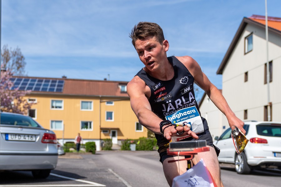 Jens Rönnols på sprint-SM i Göteborg