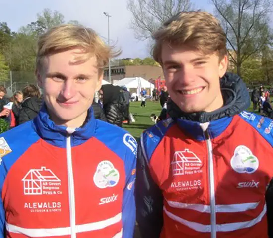 Axel och Erik, Stockholms hopp vid kommande Junior-VM