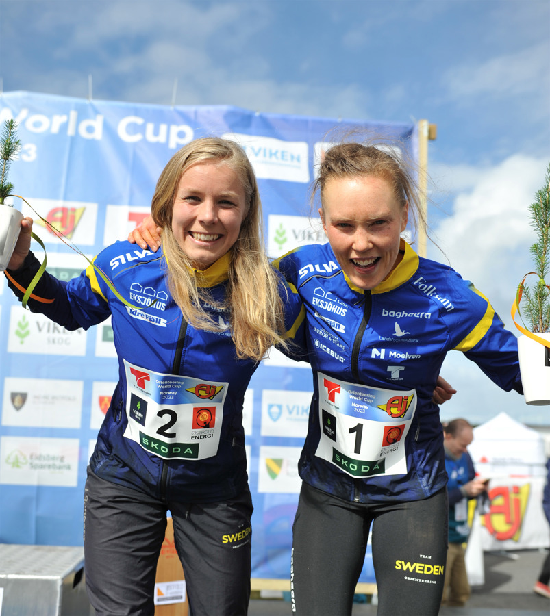 Sara Hagström och Tove Alexandersson.