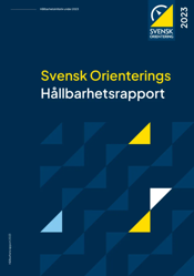 Framsida Svensk Orienterings Hållbarhetsrapport 2023